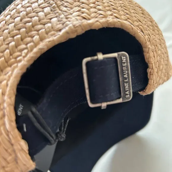 Saint Laurent NAVY BLUE Baseball cap 57cm display picture 1